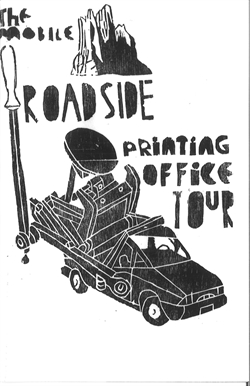 PAPFAR aka Søren BEHNCKE - The mobile roadside printing office tour